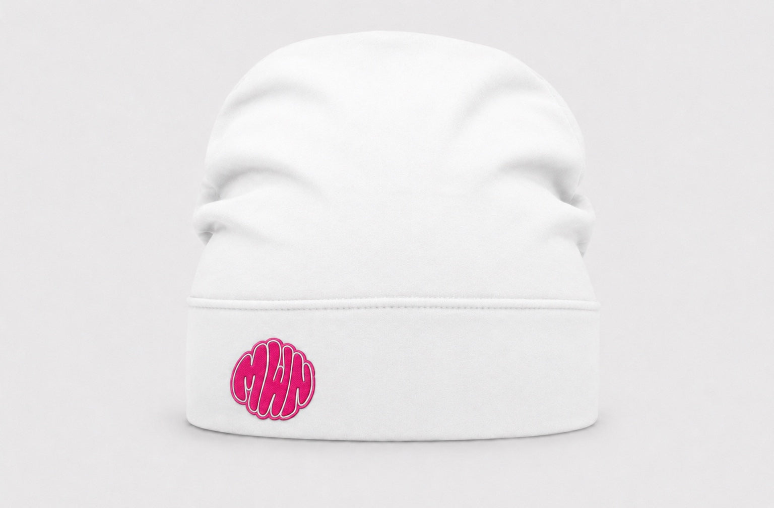 Bonnet Fit Candy White