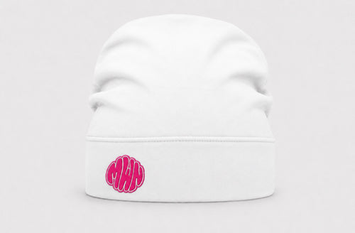 Bonnet Fit Candy White