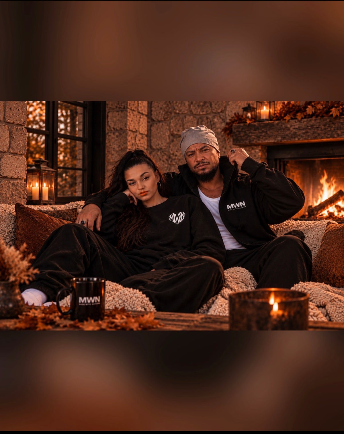 Sweatshirt MWN HEART – Black Edition
