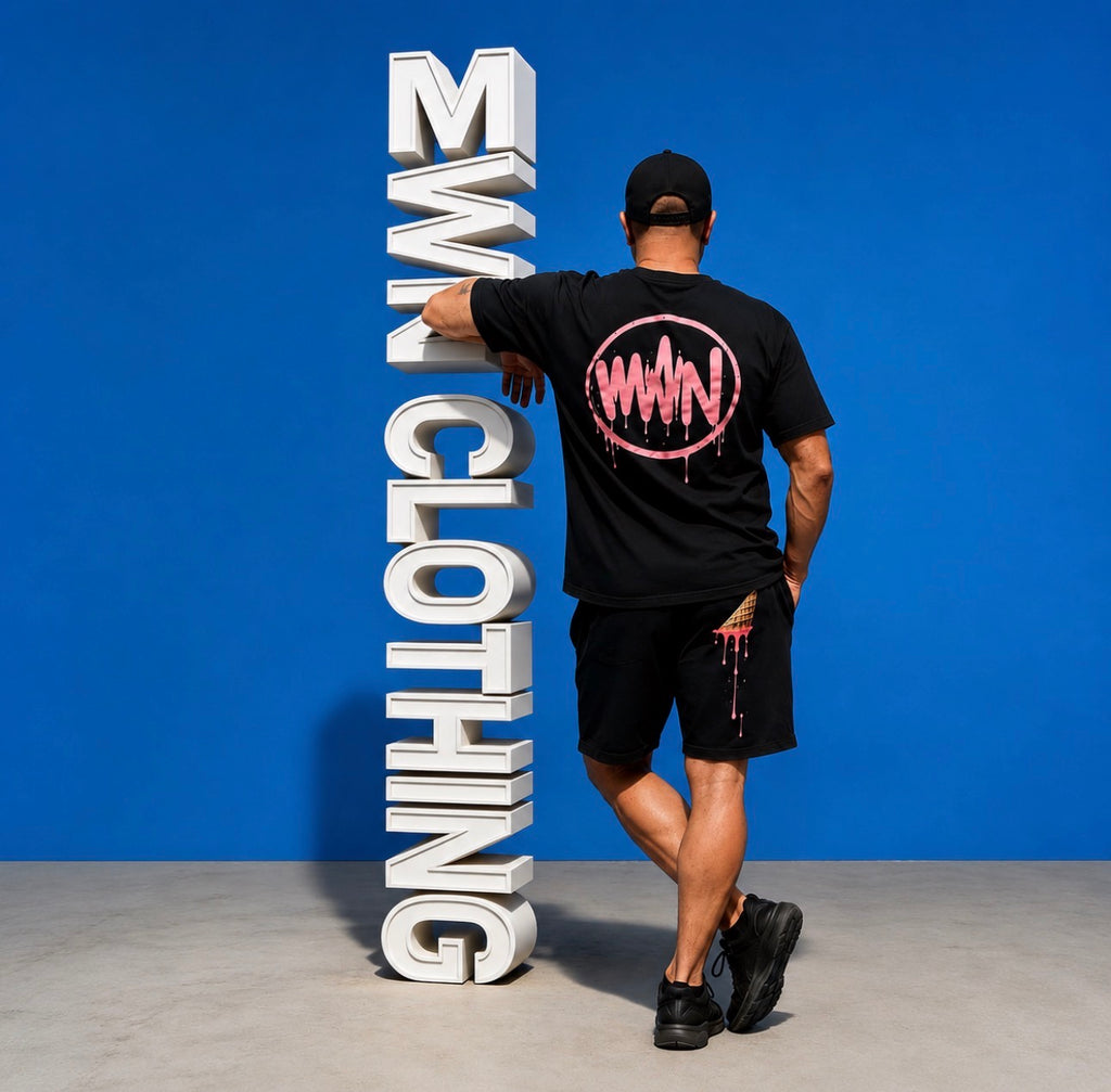 Short large MWN Ice Cream — Noir