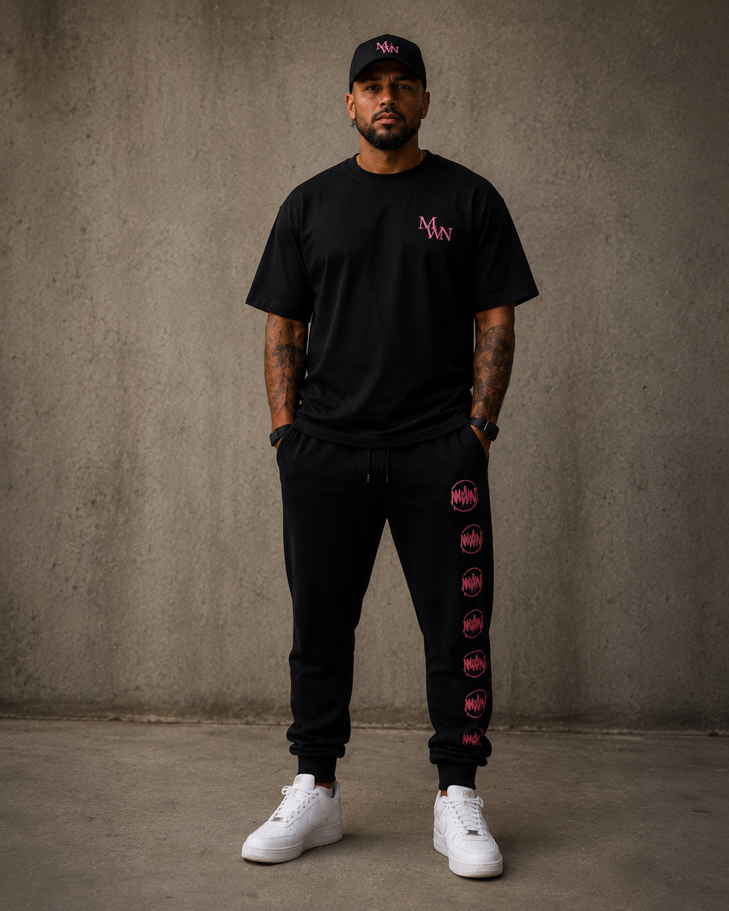 MWN — Drop 001 |  Black & Pink| Édition Limitée